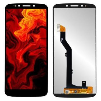 PANTALLA PARA MOTO E5 XT1944 XT1944-3 XT1944-4 COMPLETA NEGRO