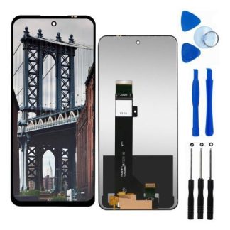 PANTALLA PARA MOTO G53 5G XT2335-1 XT2335-1-SS INCELL COMPLETA REPUESTO PARA CELULAR SLIM COMPANY NEGRO