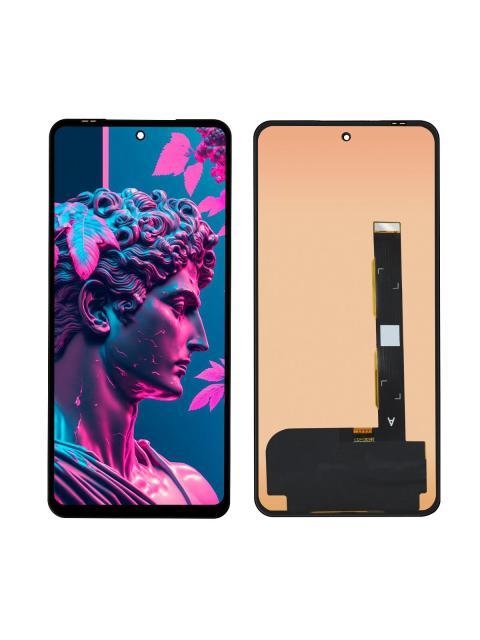 PANTALLA PARA MOTO G71S G82 5G XT2225-1 G72 XT2255 EDGE 30 XT2203-1 G52 XT2221-2 INCELL COMPLETA COLOR SLIM COMPANY NEGRO