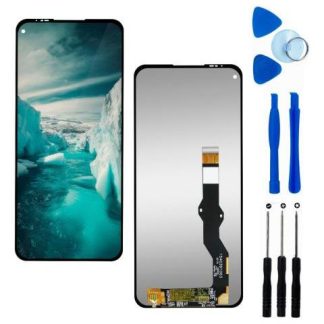 PANTALLA PARA MOTO G8 POWER XT2041-1 G STYLUS 2020 XT2043 INCELL COMPLETA REPUESTO PARA CELULAR SLIM COMPANY NEGRO + KIT DE HERRAMIENTAS