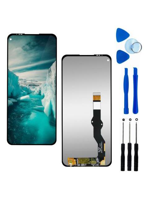 PANTALLA PARA MOTO G8 POWER XT2041-1 G STYLUS 2020 XT2043 INCELL COMPLETA REPUESTO PARA CELULAR SLIM COMPANY NEGRO + KIT DE HERRAMIENTAS
