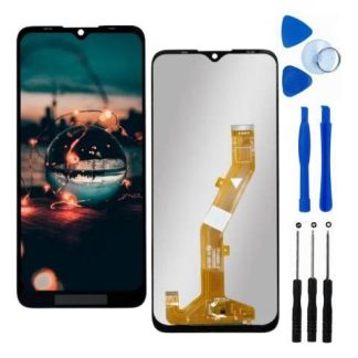 PANTALLA PARA NOKIA C30 TA-1357 INCELL COMPLETA REPUESTO PARA CELULAR SLIM COMPANY NEGRO