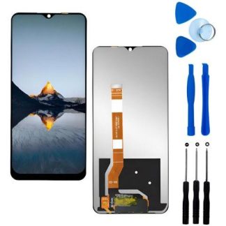PANTALLA PARA REALME C35 RMX3511 INCELL COMPLETA DE REPUESTO NEGRO
