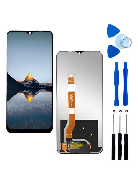 PANTALLA PARA REALME C35 RMX3511 INCELL COMPLETA DE REPUESTO NEGRO