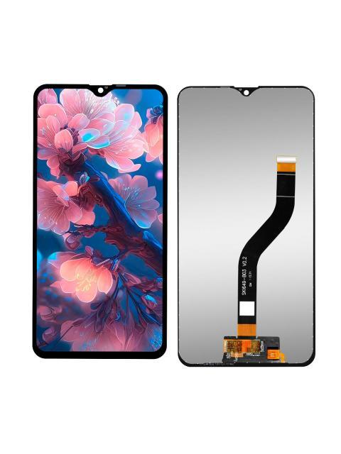 PANTALLA PARA SAMSUNG A20S A207M A207F A207F DS A207M DS DISPLAY Y TOUCH INCELL COMPLETA REPUESTO PARA CELULAR NEGRO SLIM COMPANY