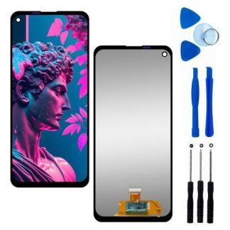 PANTALLA PARA SAMSUNG A21S A217 SM-A217 INCELL COMPLETA REPUESTO PARA CELULAR SLIM COMPANY NEGRO
