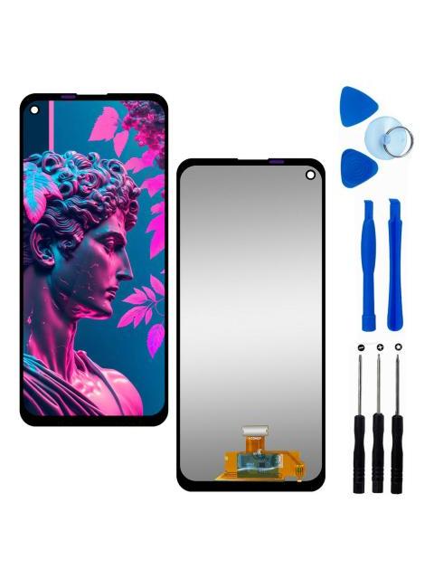 PANTALLA PARA SAMSUNG A21S A217 SM-A217 INCELL COMPLETA REPUESTO PARA CELULAR SLIM COMPANY NEGRO