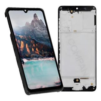 PANTALLA PARA SAMSUNG A31 A315 A315G DSL INCELL CON MARCO NEGRO