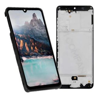 PANTALLA PARA SAMSUNG GALAXY A31 A315 A315G DSL A315F DS INCELL COMPLETA REPUESTO PARA CELULAR SLIM COMPANY NEGRO