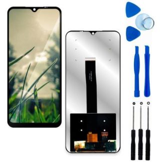 PANTALLA PARA XIAOMI REDMI 9A M2006C3LG M2006C3LI REDMI 10A 220233L2G INCELL COMPLETA REPUESTO PARA CELULAR SLIM COMPANY NEGRO + KIT DE HERRAMIENTAS