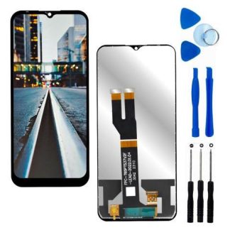 PANTALLA PARA ZTE BLADE A52 LITE INCELL COMPLETA REPUESTO PARA CELULAR SLIM COMPANY NEGRO