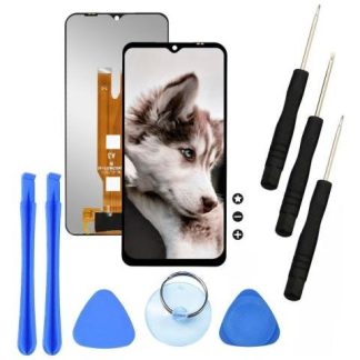 PANTALLA PARA ZTE BLADE A53 DISPLAY Y TOUCH INCELL COMPLETA REPUESTO PARA CELULAR SLIM COMPANY NEGRO