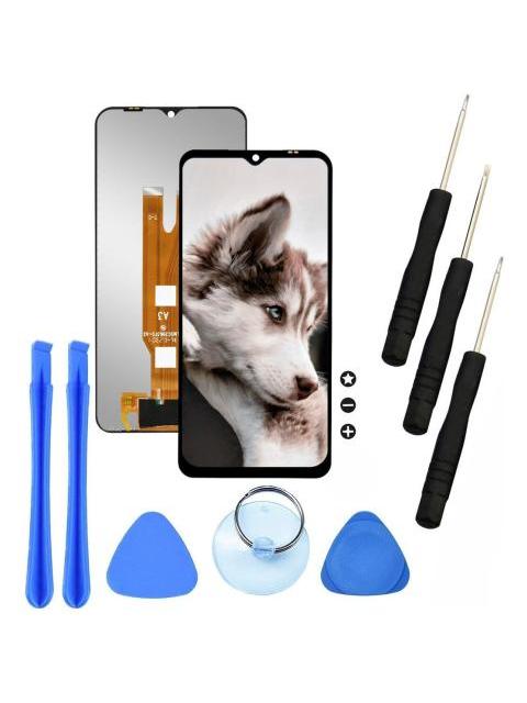 PANTALLA PARA ZTE BLADE A53 DISPLAY Y TOUCH INCELL COMPLETA REPUESTO PARA CELULAR SLIM COMPANY NEGRO