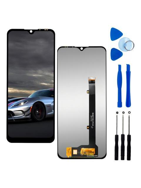 PANTALLA PARA ZTE BLADE V20 SMART 8010 V30 VITA 8030 INCELL COMPLETA REPUESTO PARA CELULAR SLIM COMPANY NEGRO