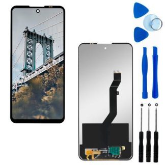 PANTALLA PARA ZTE BLADE V40 9045 V30 9030 INCELL COMPLETA REPUESTO PARA CELULAR SLIM COMPANY NEGRO