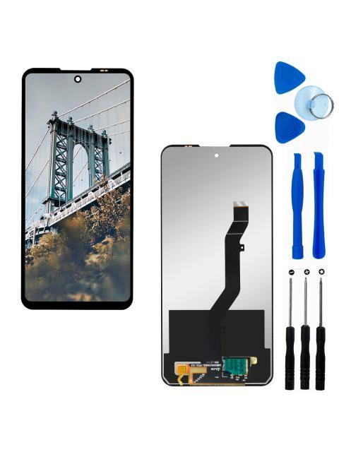 PANTALLA PARA ZTE BLADE V40 9045 V30 9030 INCELL COMPLETA REPUESTO PARA CELULAR SLIM COMPANY NEGRO