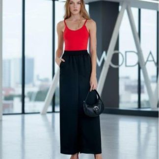 PANTALON ACAMPANADO NEGRO HOLLY LAND