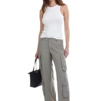 PANTALON BARRIL VERDE HOLLY LAND