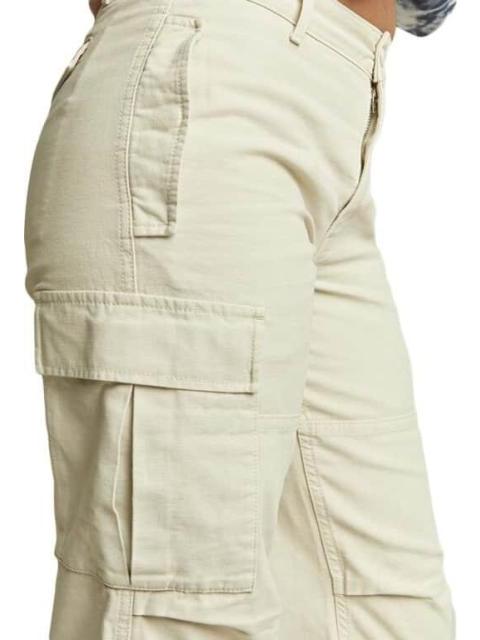 PANTALON CARGO CINTURA REGULAR BEIGE SANTA LOLA - Imagen 4