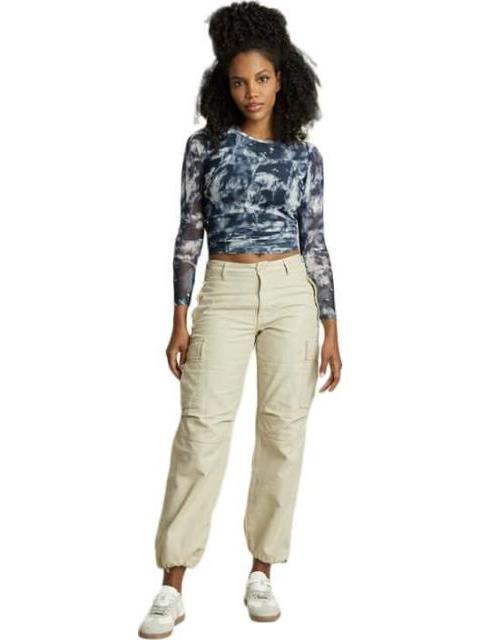 PANTALON CARGO CINTURA REGULAR BEIGE SANTA LOLA - Imagen 6