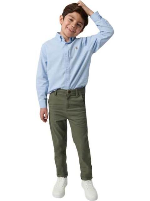 PANTALON CHINO VERDE OLIVO NEXT CO