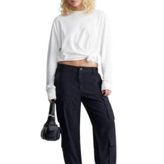 PANTALON CINTURA REGULAR NEGRO HOLLY LAND