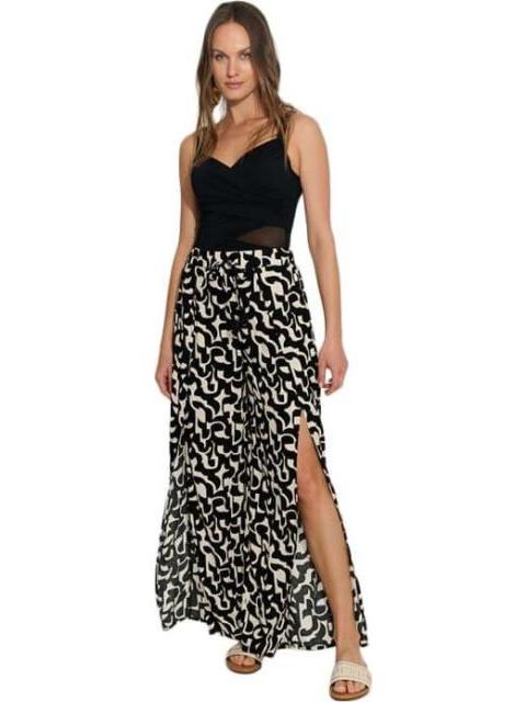 PANTALON CON ABERTURA NEGRO PRIMARK - Imagen 5