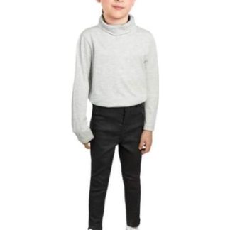 PANTALON EFECTO PIEL NEGRO HOLLY LAND KIDS