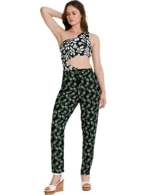 PANTALON ESTAMPADO RECTO NEGRO PRIMARK - Imagen 5