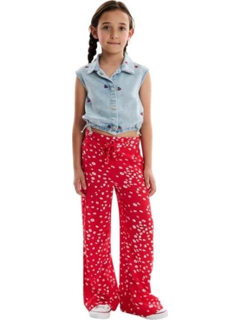 PANTALON ESTAMPADO ROJO PRIMARK