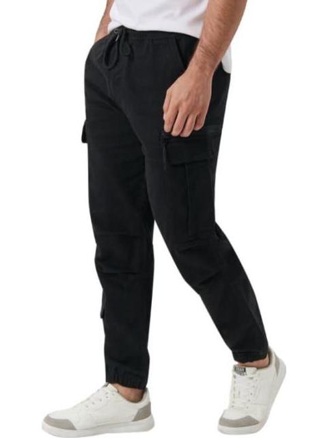 PANTALON JOGGER NEGRO ARRIBA DE LA MONTANA - Imagen 3