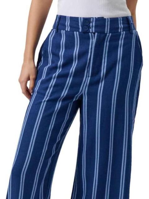 PANTALON LINO AZUL HOLLY LAND - Imagen 4