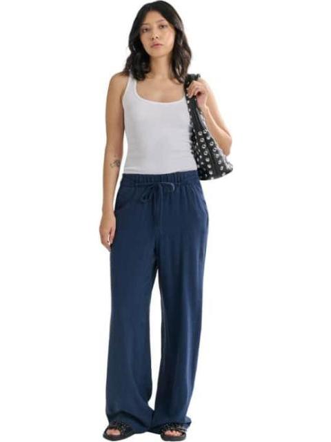 PANTALON LINO AZUL MARINO HOLLY LAND