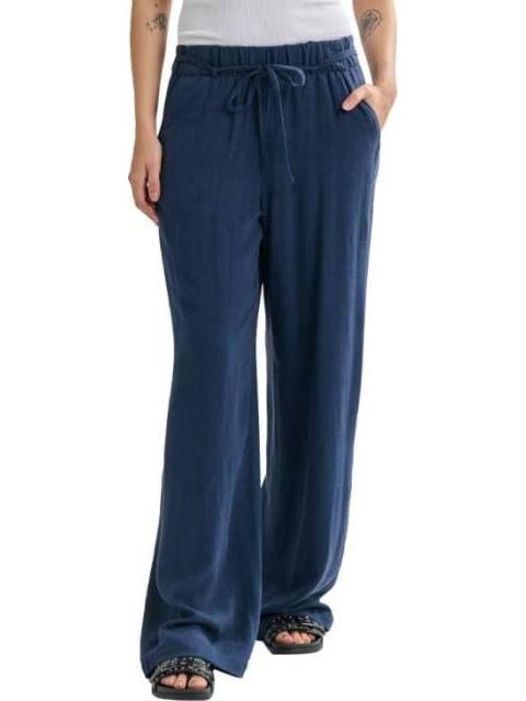 PANTALON LINO AZUL MARINO HOLLY LAND - Imagen 3