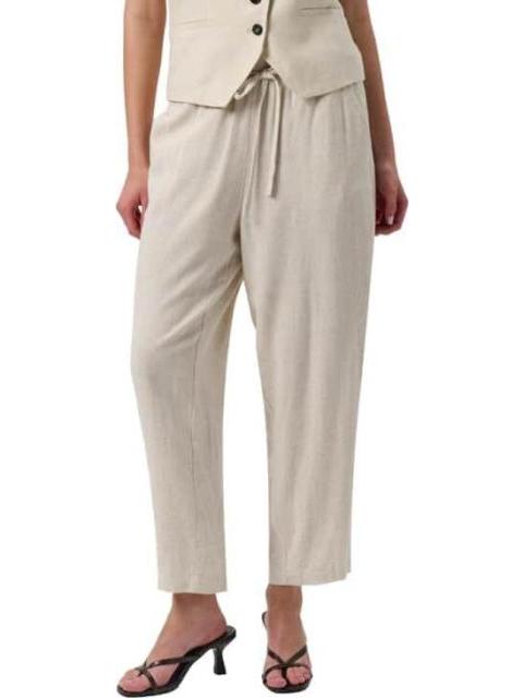 PANTALON LINO BEIGE HOLLY LAND - Imagen 3