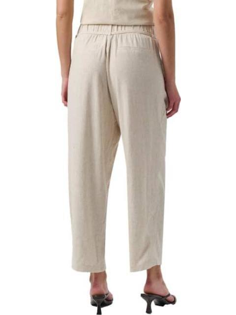 PANTALON LINO BEIGE HOLLY LAND - Imagen 5