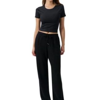 PANTALON LINO NEGRO HOLLY LAND