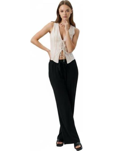 PANTALON LINO NEGRO HOLLY LAND - Imagen 4