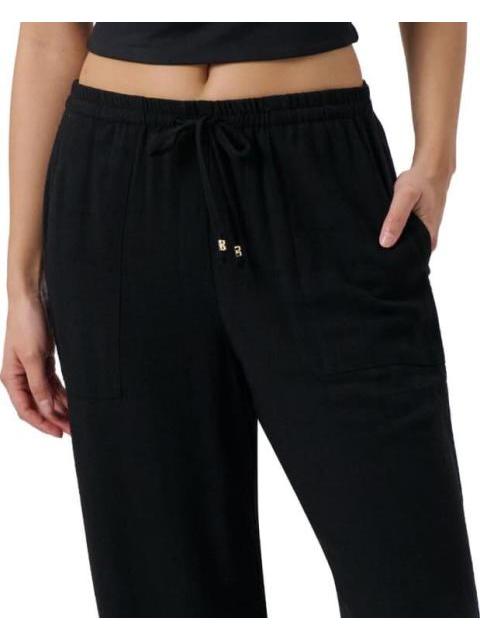 PANTALON LINO NEGRO HOLLY LAND - Imagen 4