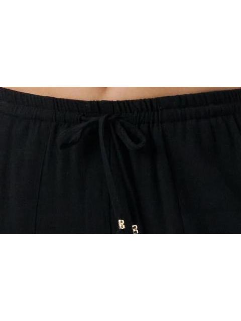 PANTALON LINO NEGRO HOLLY LAND - Imagen 6