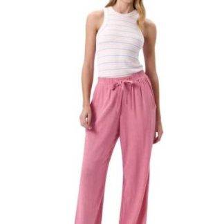 PANTALON LINO ROSA HOLLY LAND