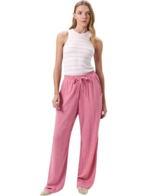 PANTALON LINO ROSA HOLLY LAND