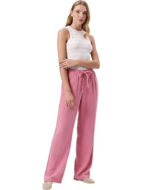 PANTALON LINO ROSA HOLLY LAND - Imagen 4