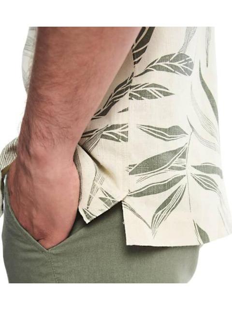 PANTALON LINO VERDE OLIVO D.E.E.P SELECTION - Imagen 4