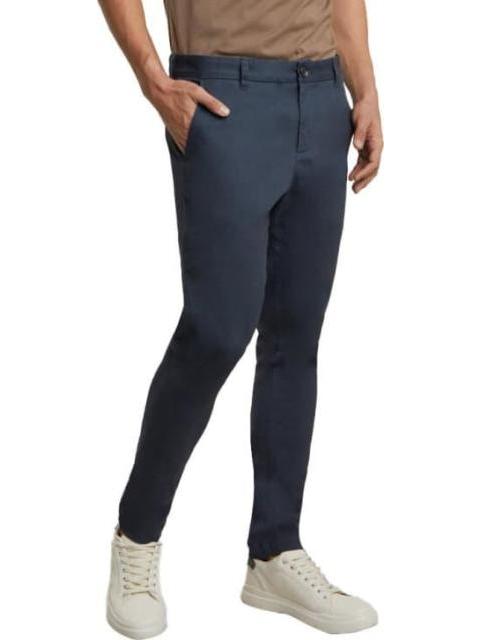 PANTALON LISO AZUL MARINO D.E.E.P SELECTION - Imagen 4