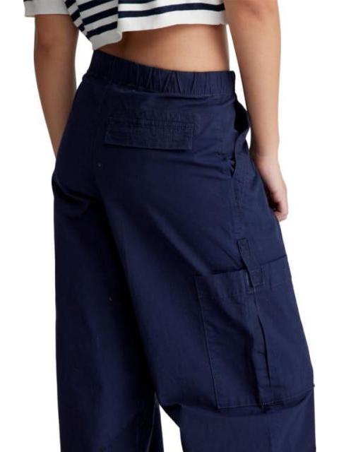 PANTALON PARACHUTE AZUL MARINO SANTA LOLA - Imagen 4