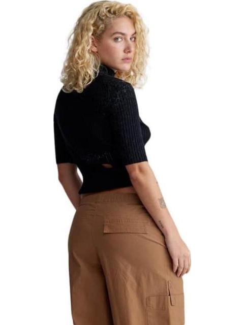PANTALON PARACHUTE CAMEL SANTA LOLA - Imagen 3