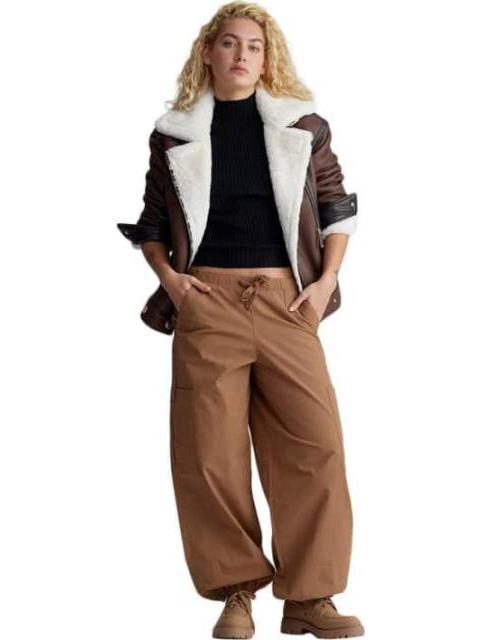 PANTALON PARACHUTE CAMEL SANTA LOLA - Imagen 5