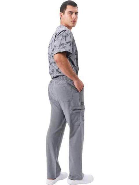 PANTALON PIJAMA QUIRURGICA CABALLERO GRIS MARVEL SPIDERMAN - Imagen 3