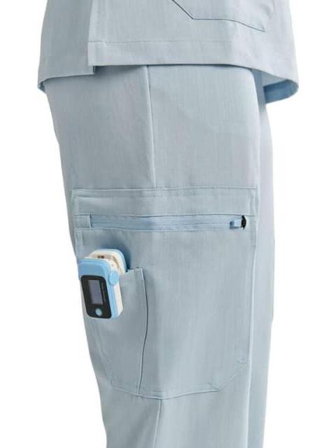 PANTALON PIJAMA QUIRURGICA DAMA AZUL DR. SCHATZ - Imagen 3
